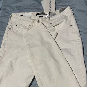 Calvin Klein white Jeans (nwt)